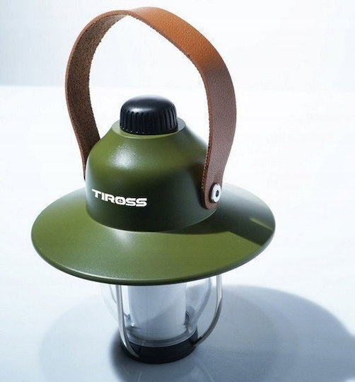 Tiross TS-1986 Led Battery Lantern for Camping with Flashlight 300lm