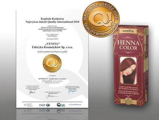 Venita Venita Hair Dye Henna No Ammonia Flaming Orange 75ml