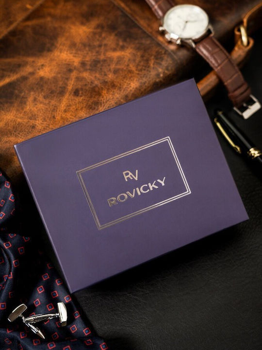 Кожен Мъжки Портфейл с RFID Черен