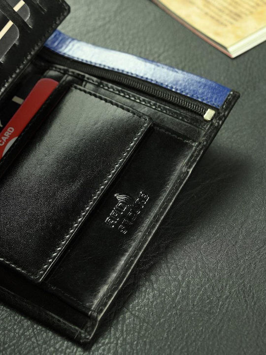 Portofel bărbătesc cu RFID Negru