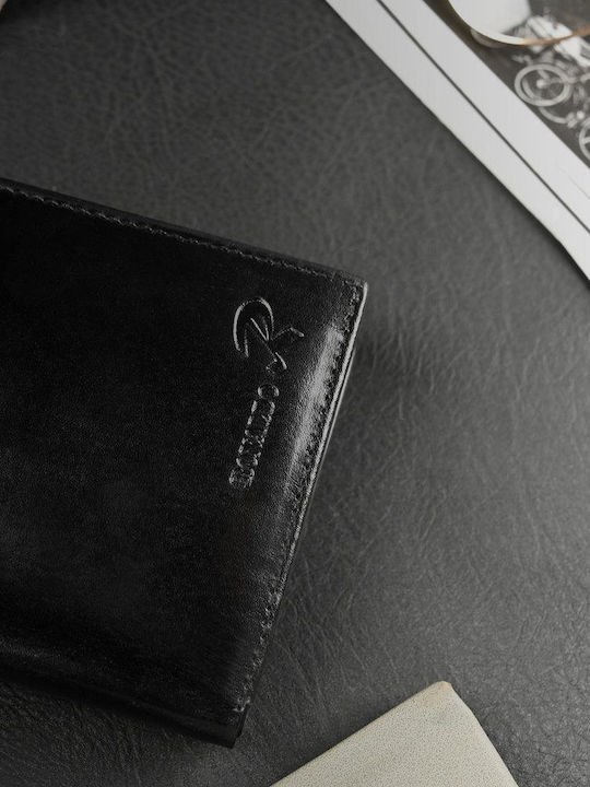 Leder Herren Geldbörse mit RFID Beige