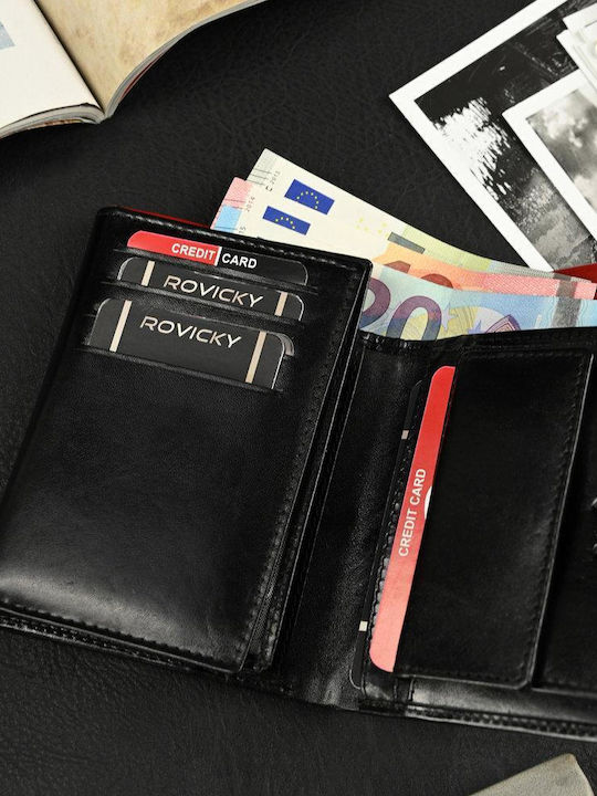 Leder Herren Geldbörse mit RFID Beige