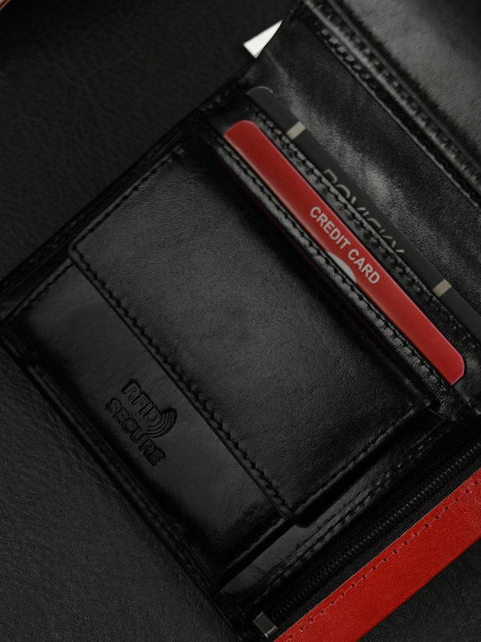 Leder Herren Geldbörse mit RFID Beige