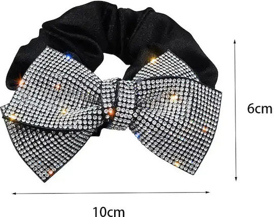 Scrunchie Argintiu Fundă 10x6cm Ac233 Hrd-ac233