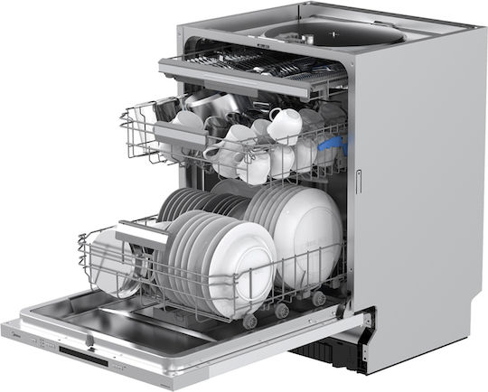 Midea Εντοιχιζόμενο Πλυντήριο Πιάτων για 14 Σερβίτσια Π59.8xY81.5εκ.