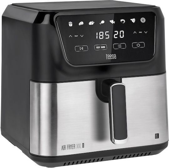 Teesa Heißluftfritteuse 8Es Silber TSA8079