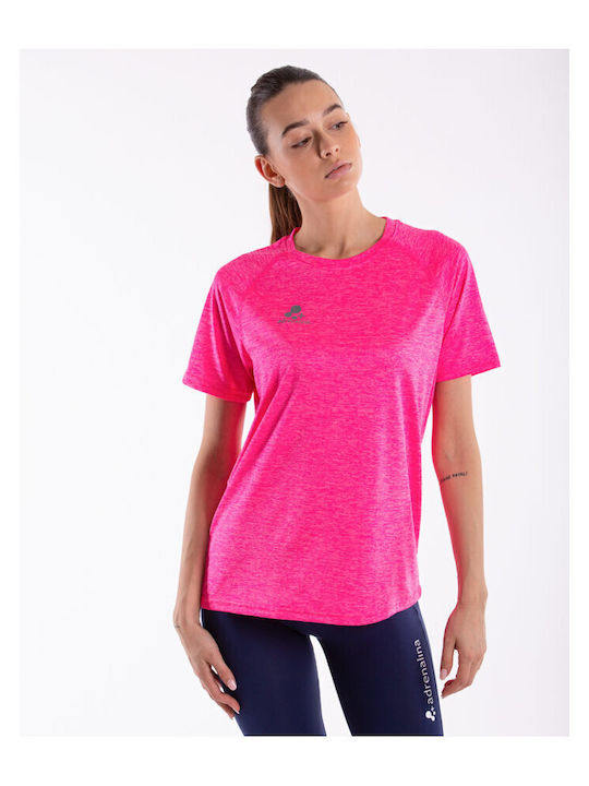 Αθλητικό T-shirt Φούξια