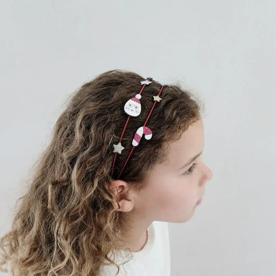 Mimi & Lula Santa & Rudolph Double Alice Headband
