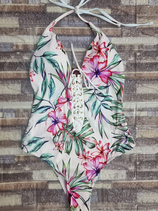 Floral Badeanzug