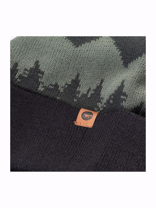 Beanie Ανδρικός Σκούφος Πλεκτός σε Μαύρο χρώμα