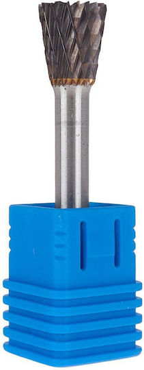 Tungsten Carbide Metal Cutter 12 X 12 Mm 6 Mm Shank Inverted Cone Geko G37499