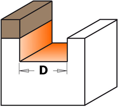 CMT Φρέζα 16mm x 66.5mm x 8mm με Ρουλεμάν
