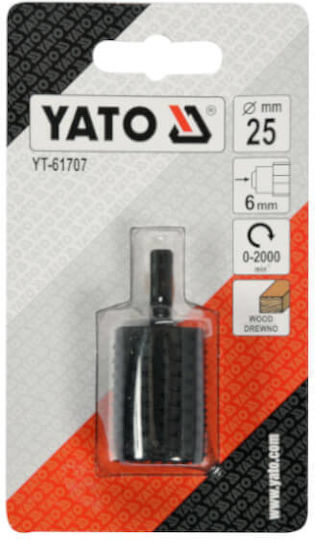 Yato Φρέζα HSS για Μέταλλο \ Ξύλο \ Πλαστικό 25mm x 6mm