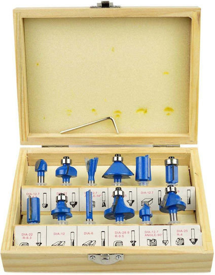 Geko Cutting Tool HSS for Wood 6mm with Bearing