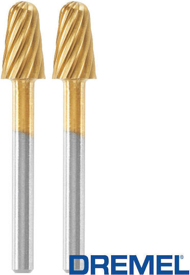 Dremel Σετ Φρέζες για Ξύλο \ Δομικά Υλικά \ Γυψοσανίδα \ Πλαστικό 3.2mm 2τμχ