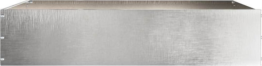 vidaXL Metallgartenbordüre in Silber Farbe 60x60cm