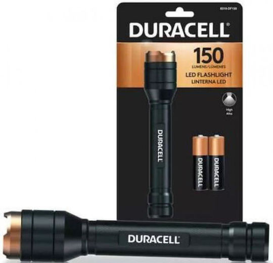 Duracell Φακός LED IPX4 με Μέγιστη Φωτεινότητα 150lm
