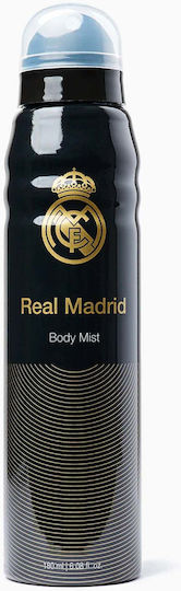 Set Cadou Pentru Bărbați Săpun Lichid Spray Pentru Corp Real Madrid 2 Bucăți