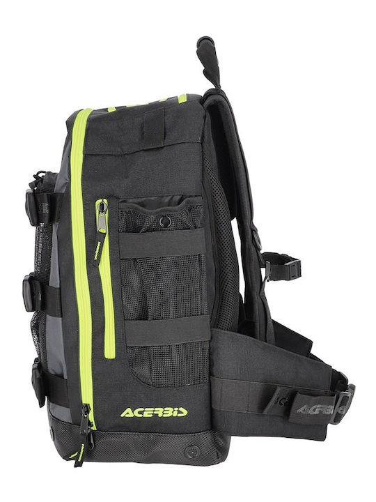 Acerbis Rider Backpack Shadow Logo Black 38lt