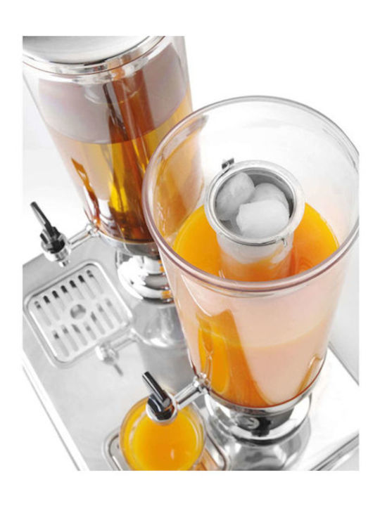 Hendi Double Cold Beverage Dispenser 2x3lt L41.5 x W31.5 x H49 cm