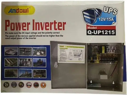 Andowl DIN Rail Power Supply 15A/12V/180W