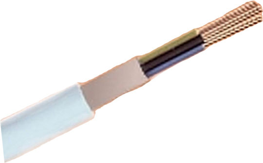 NYLHY Power Cord with 4x0.75mm² Cable Properties in White Colour 1m Flexible
