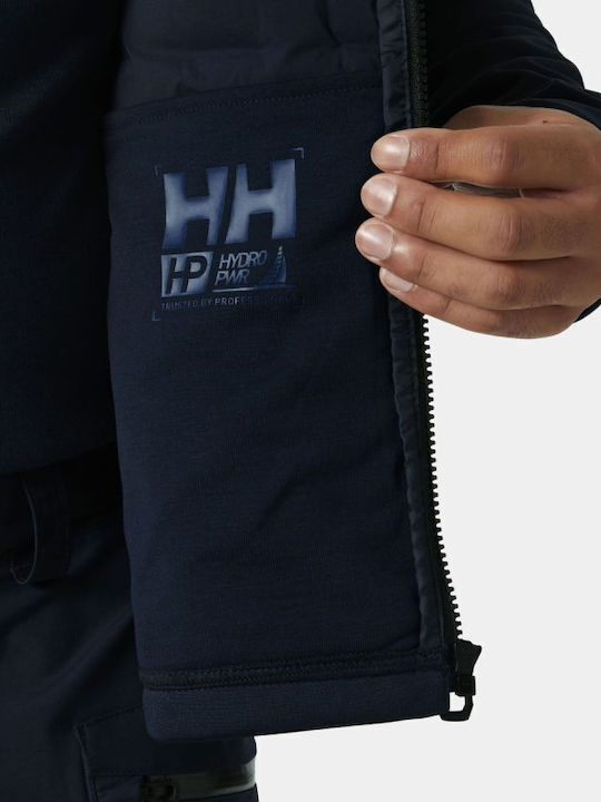 Hp Hybrid Geacă Puffer Albastru Marin