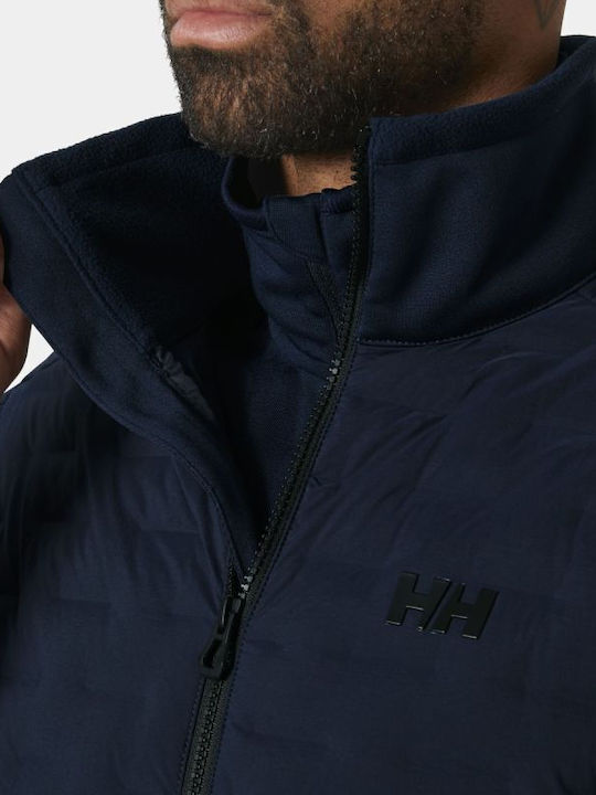 Hp Hybrid Geacă Puffer Albastru Marin
