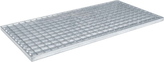 Vidaxl Silver Screen 80 X 40 X 2 Cm Galvanized Steel Cold Dipped