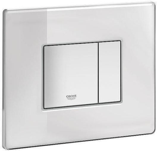 Grohe Skate Cosmopolitan Spülplatten für Toiletten Doppelspülung Spiegelglas Mirror Glass