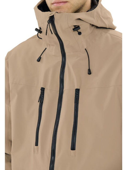Whistler Men's Ski & Snowboard Jacket Beige W253192-3040