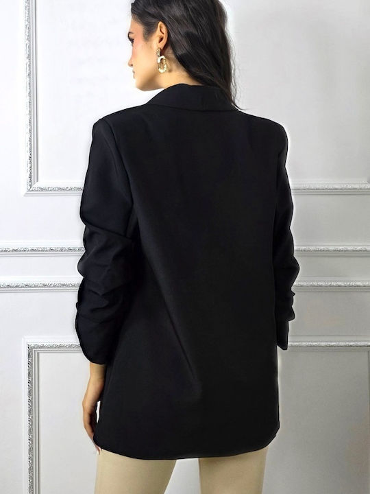 Lang Damen Blazer Black