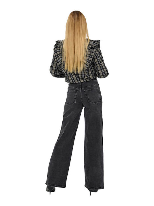 Damenjeans Grey, Black