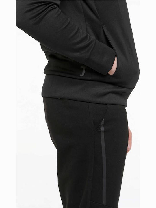 Schwarze Sweatshirts für Herren mit Kapuze