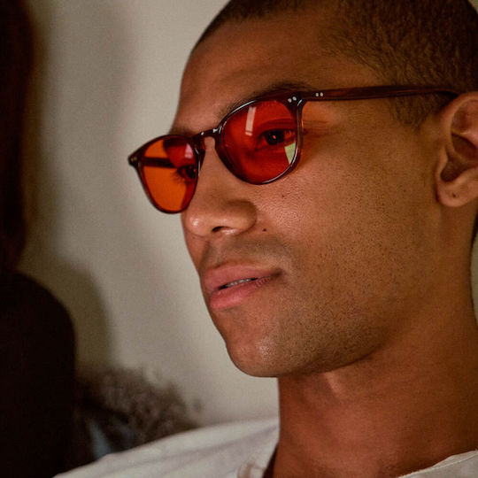 Filteroptix Premium Blue Light Glasses Ventus Saffron Orange Lens