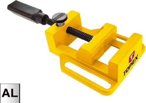 Topex Fixed Drill Press Vise Made of Cast Iron with Maximum Opening 60mm