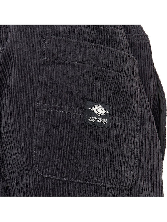 Trousers in Straight Line Black