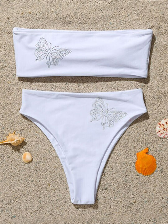 Set Bikini Brazil White