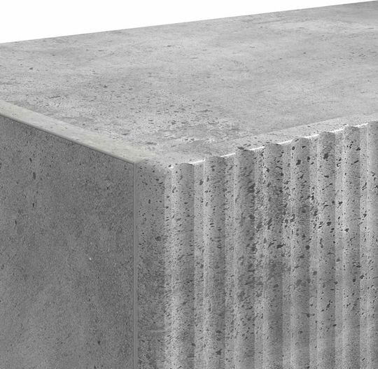 Living Room TV Unit Concrete L60xW31xH29.5cm