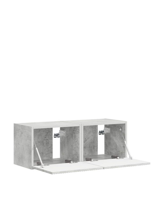 Living Room TV Unit Concrete L60xW31xH29.5cm