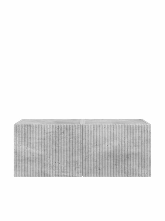 Living Room TV Unit Concrete L60xW31xH29.5cm