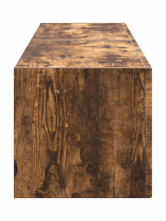 Living Room TV Unit Smoked Oak L60xW31xH29.5cm