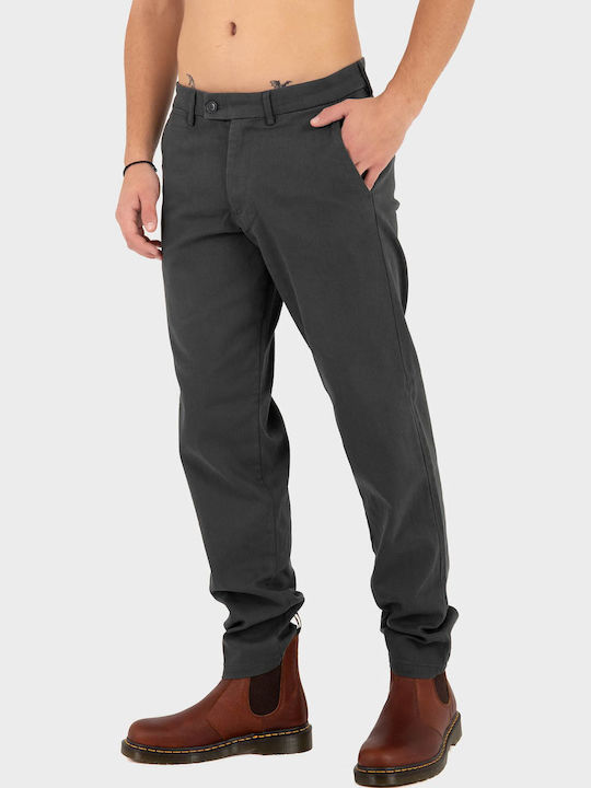 Hose Chino Elastisch in Entspannter Passform Grey