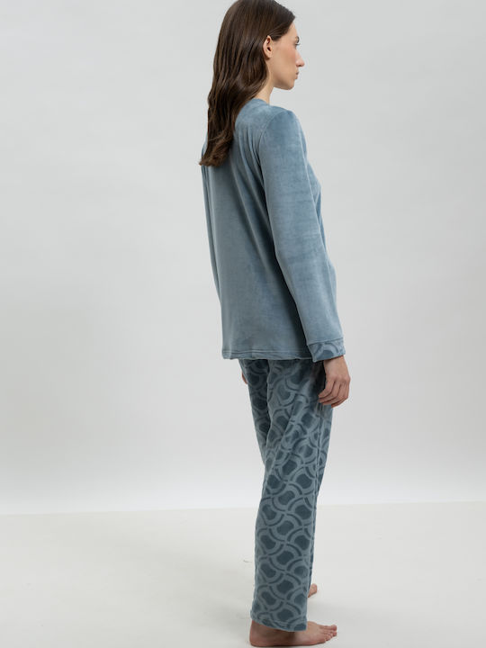 Giota Winter Women's Pyjama Set Emerald