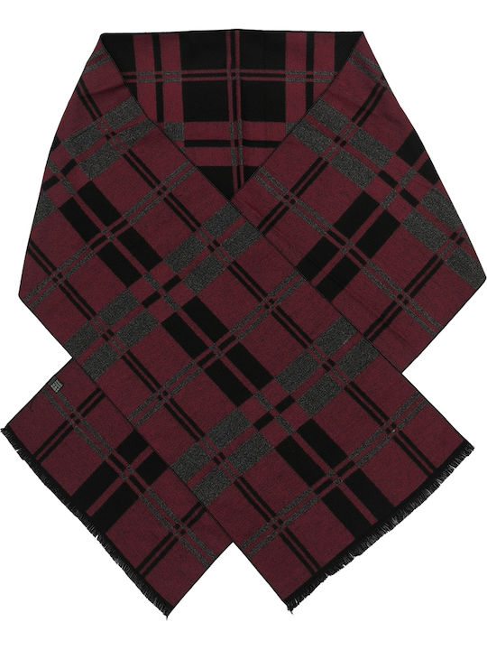 Men's Wool Scarf Red