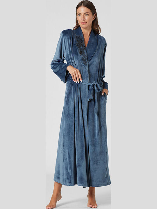 Pen-ky Winter Damen Robe Blue