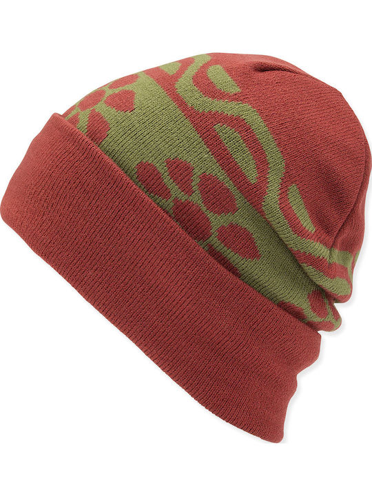 Beanie Ανδρικός Σκούφος Πλεκτός σε Κόκκινο χρώμα