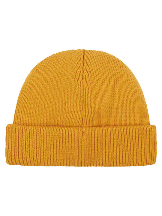 Beanie Unisex Beanie Gestrickt in Gelb Farbe