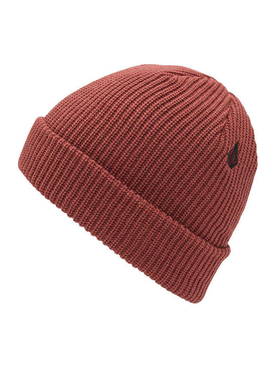 Beanie Beanie Knitted in Red color