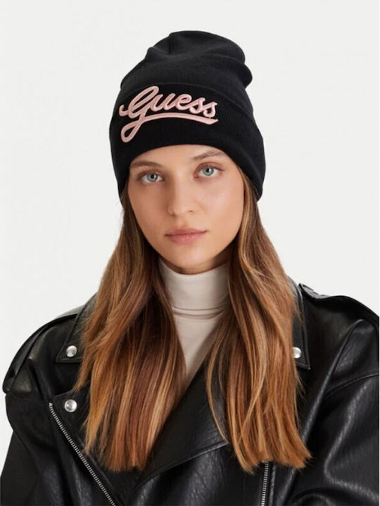 Beanie Beanie Knitted in Black color
